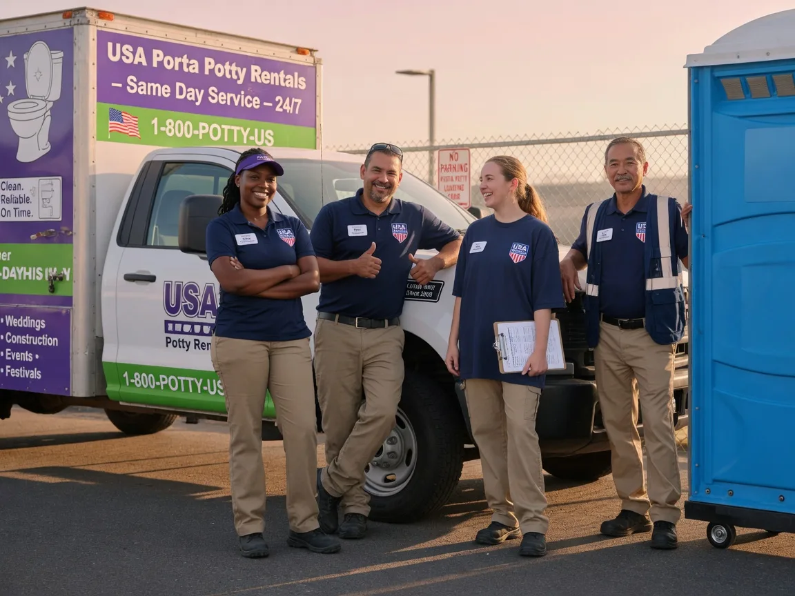 Porta Potty Rental company in Henderson, MD