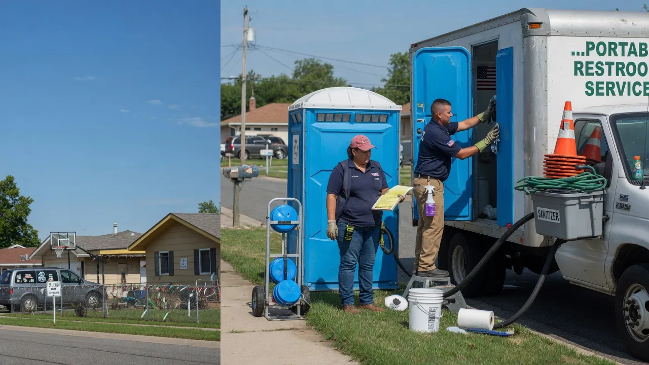 Portable Toilet Rental in Henderson, MD near me